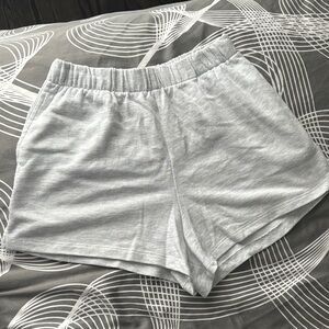 Garage Women's Light Gray Athletic Shorts